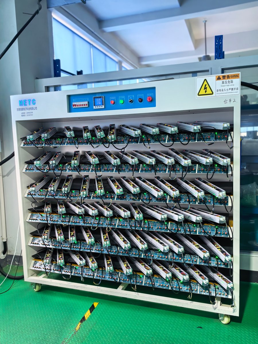 Door control and power board aging test