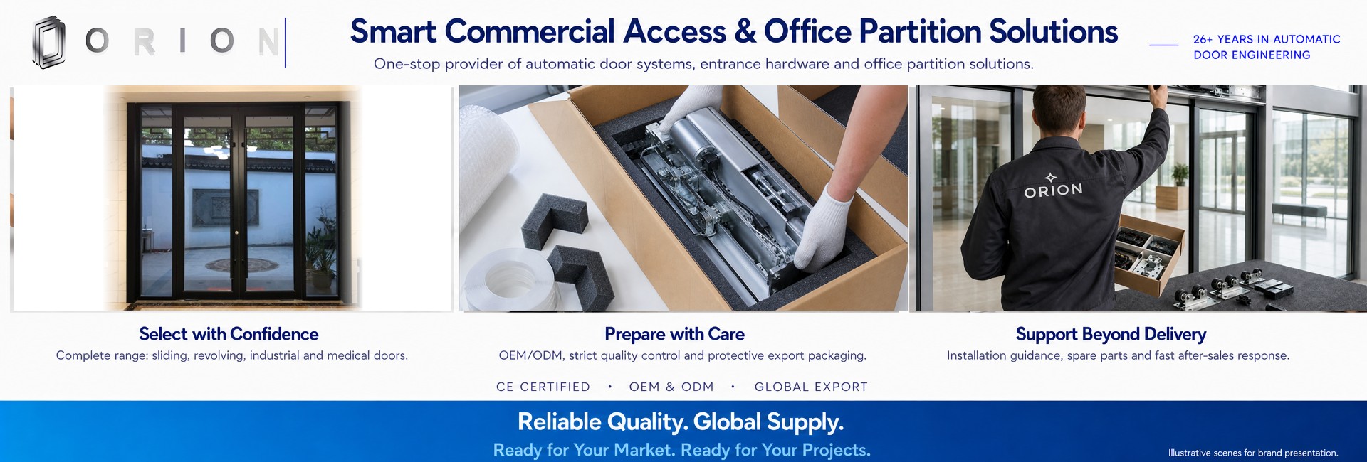Select with Confidence, Prepare with Care, Support Beyond Delivery