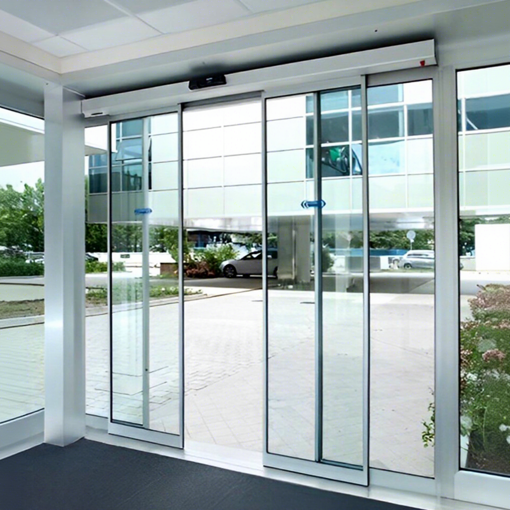 Commercial automatic doors